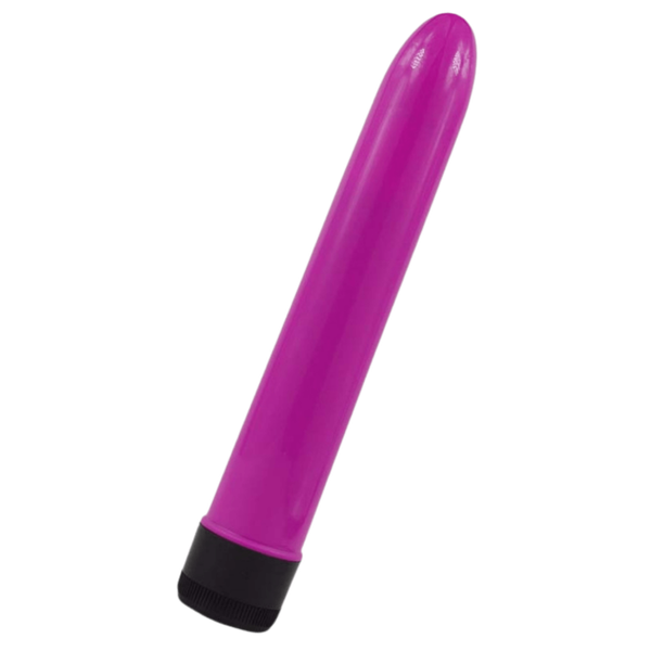 Vibromasseur Classique Violet 1 dosette de lubrifiant — Pocket Pleasure