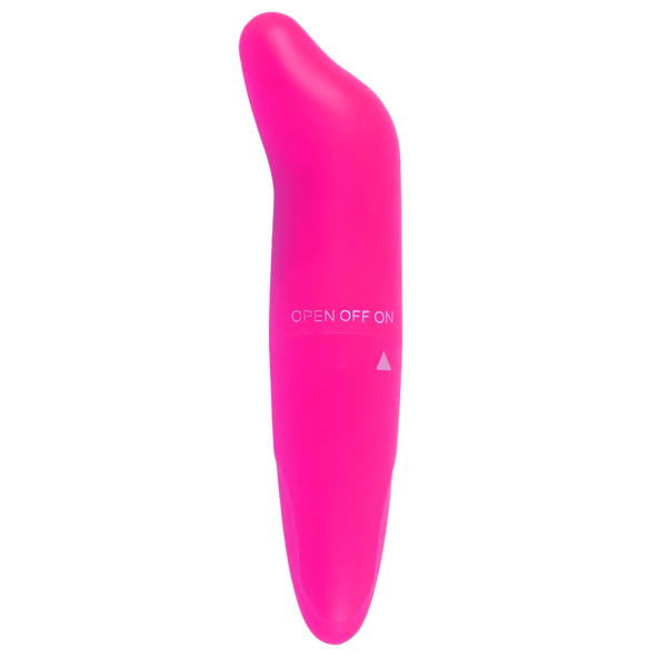 Vibromasseur Tête Incurvée Rose 1 dosette de lubrifiant — Pocket Pleasure