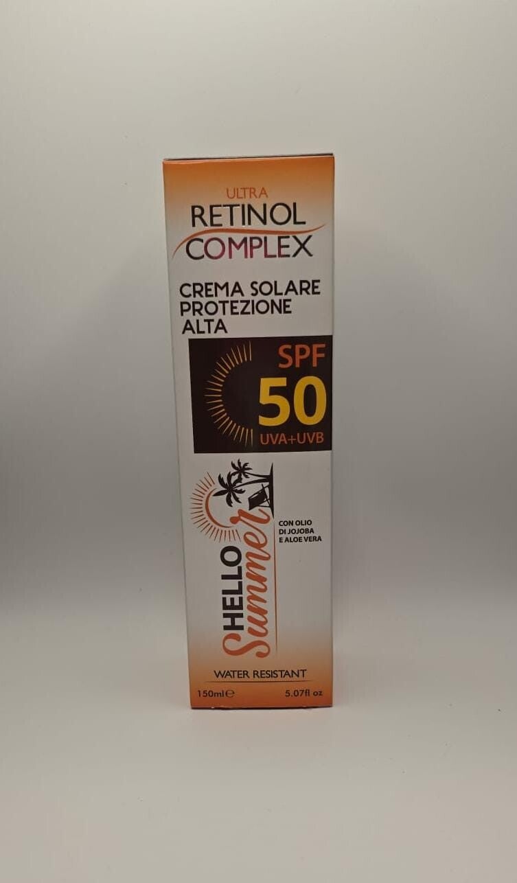 crema solare SPF 5O