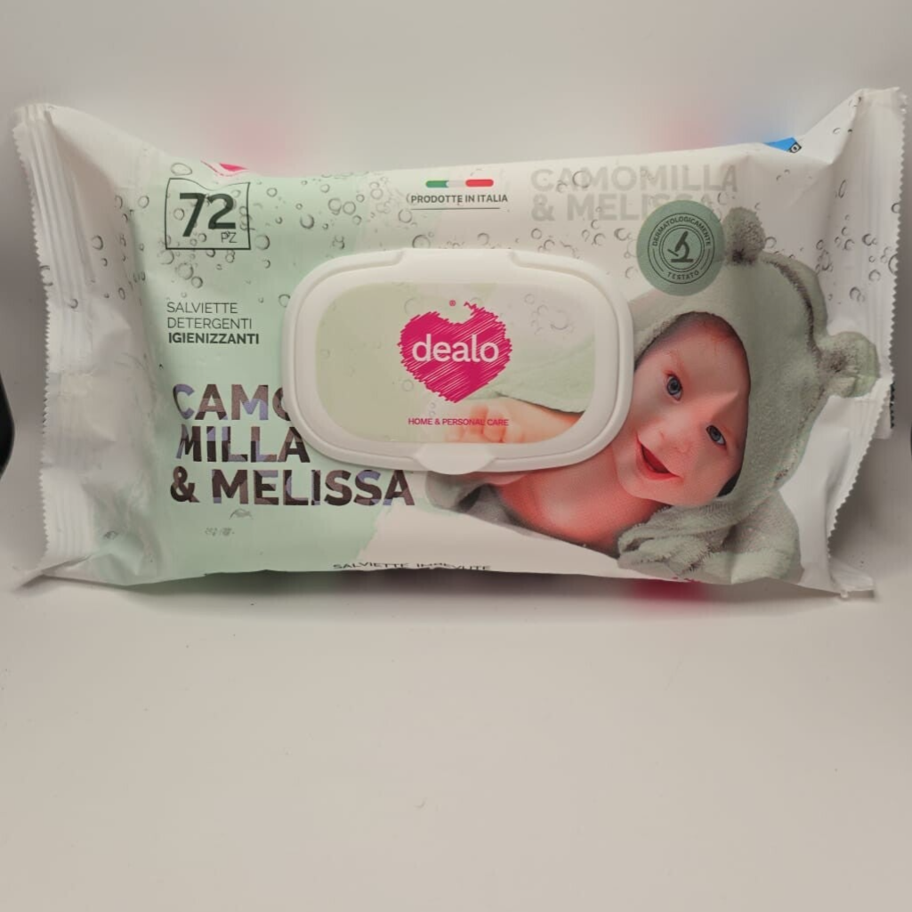 Salviette Camomilla e Melissa