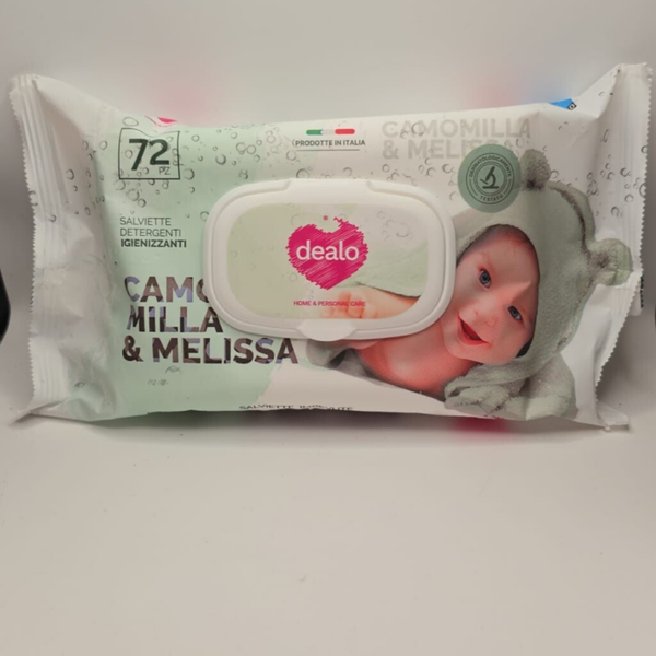 Salviette Camomilla e Melissa