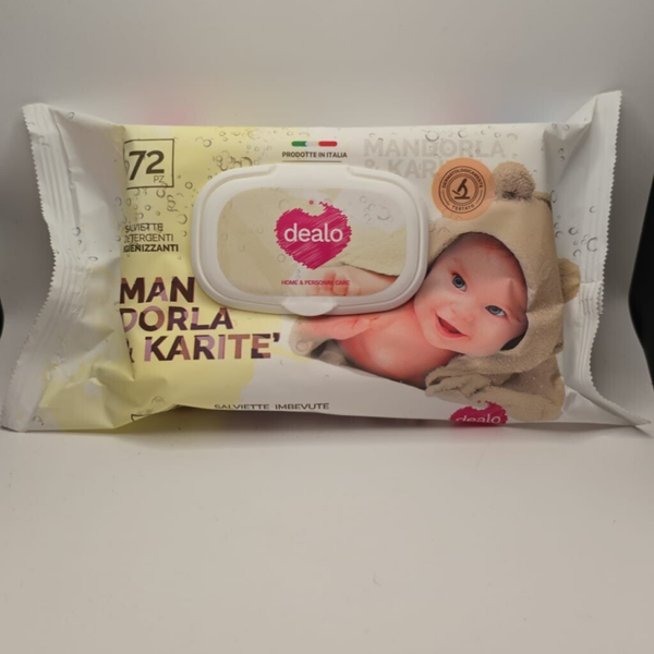 Salviette Mandorla e Karitè