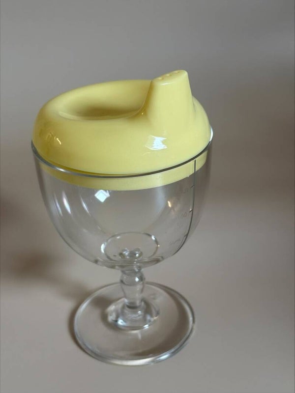 Baby Wijn Glas - Geel