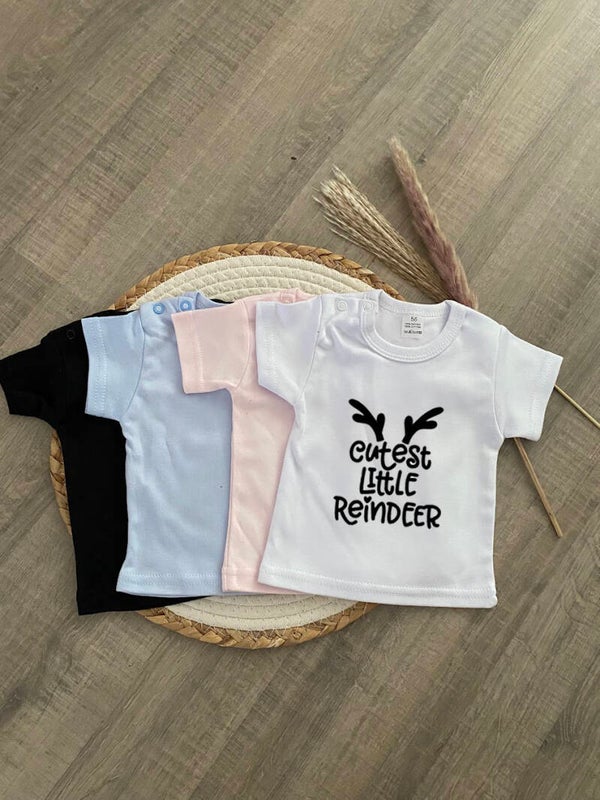 T-shirt - Cutest little Reindeer