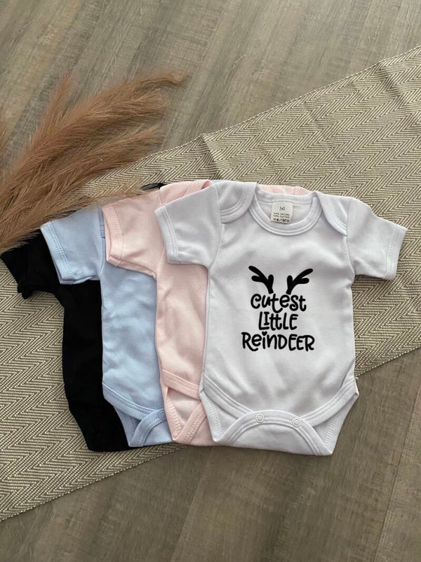 Romper - Cutest little reindeer