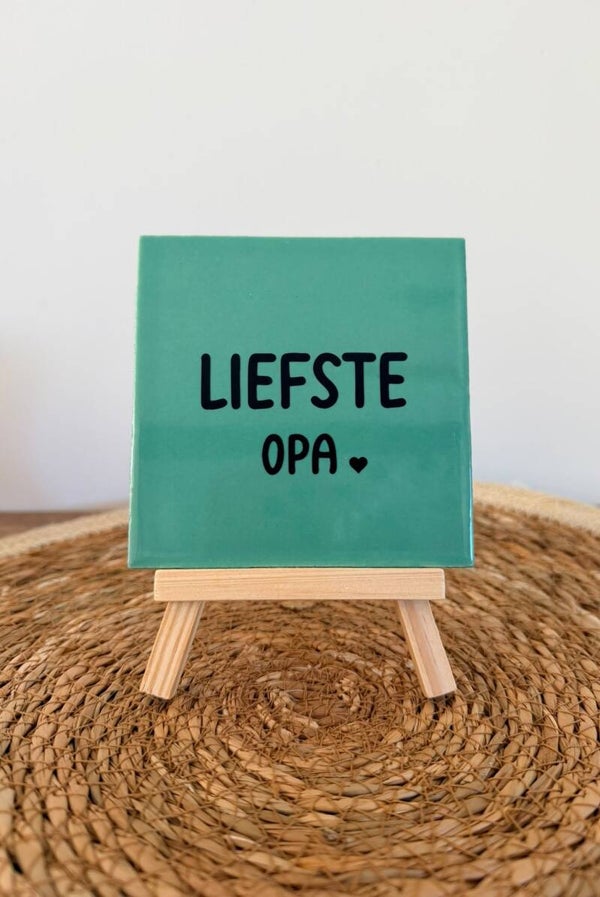Tegel - Liefste Opa