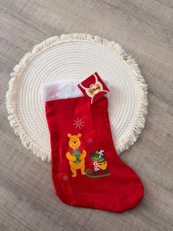 Disney kerstsok Winnie de poeh