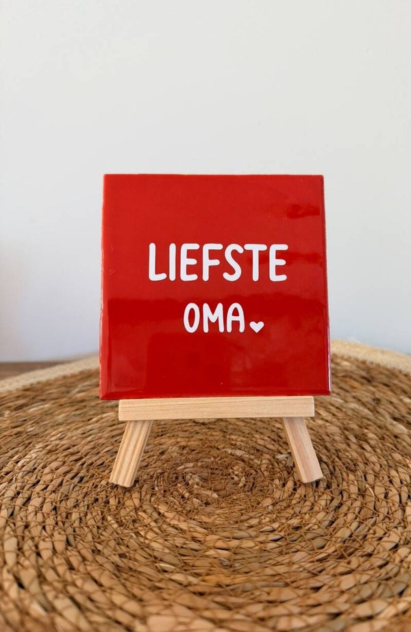 Tegel - Liefste Oma