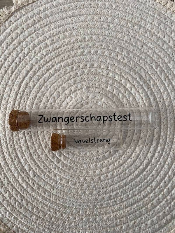 Glazen bewaarbuisjes - Set van 2