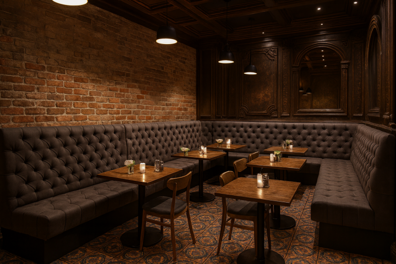 Kanapa „Noir Classic” to propozycja stworzona z myślą o przestrzeniach