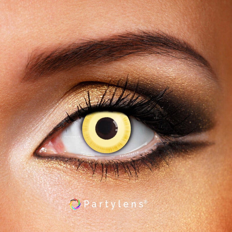 Avatar - kleurlenzen geel Partylens®