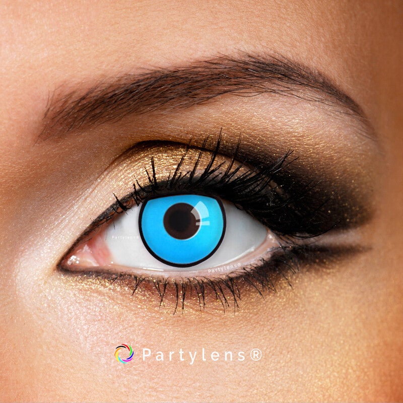 Blue Manson - kleurlenzen blauw Partylens®