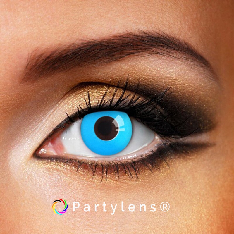 Blue Out - kleurlenzen blauw Partylens®