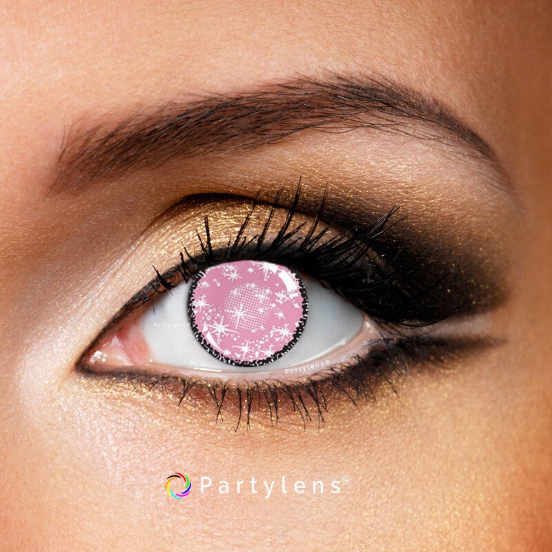 Coral Pink - kleurlenzen roze Partylens®