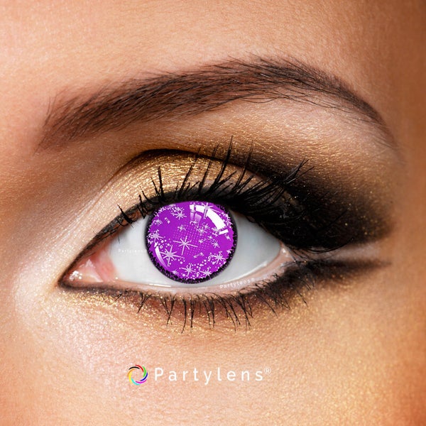 Coral Purple  - kleurlenzen paars Partylens®