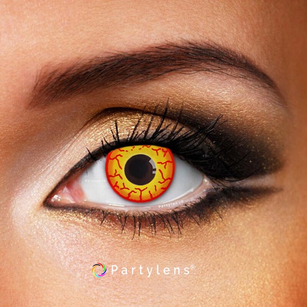 Darth Maul  - kleurlenzen rood geel Partylens®