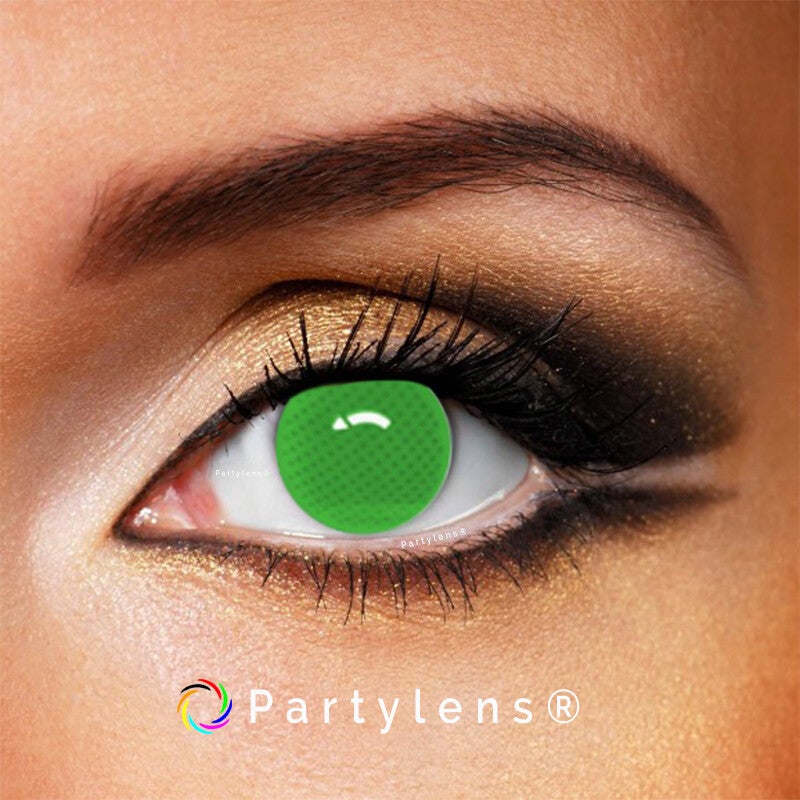 Green Mesh - kleurlenzen groen Partylens®