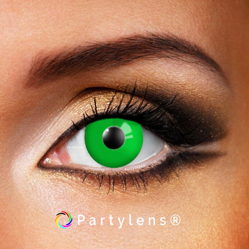 Green Out - kleurlenzen groen Partylens®