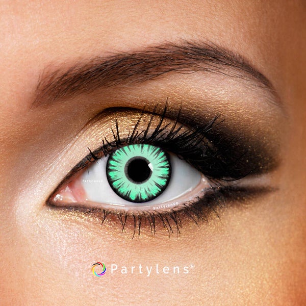 Miracle Green - kleurlenzen groen Partylens®