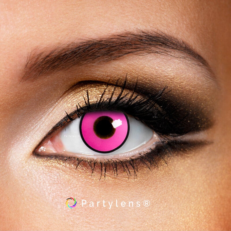 Pink Manson - kleurlenzen roze Partylens®