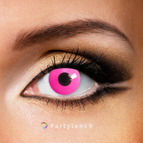 Pink Out - kleurlenzen roze Partylens®