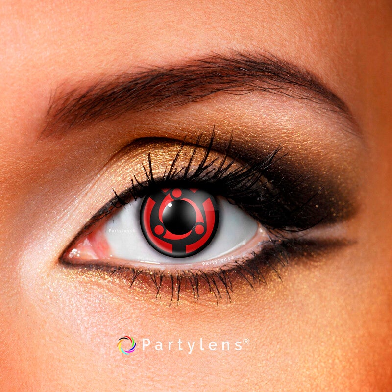 Sharingan Madara Eternal - kleurlenzen rood zwart Partylens®