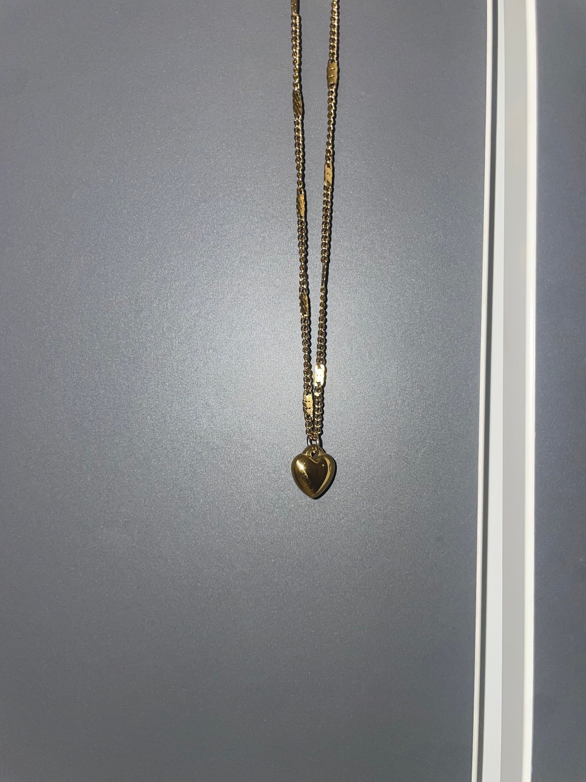 mini heart necklace