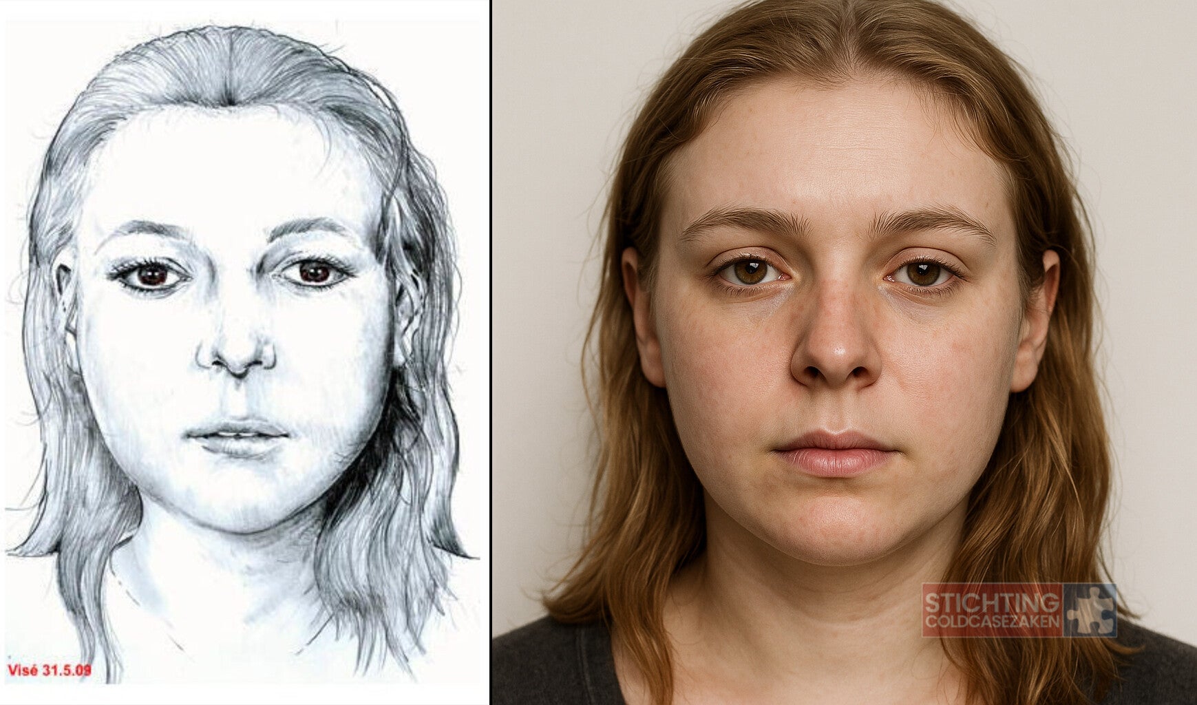 Onbekende dode vrouw Visé België