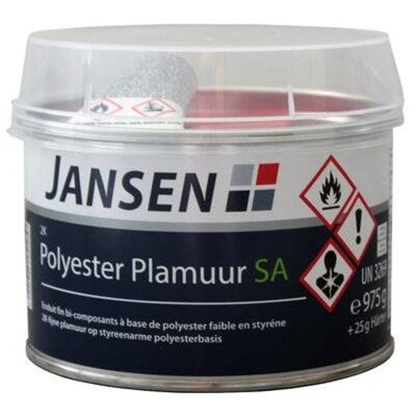 Jansen 2K Polyester Plamuur Sa - 1 Kg
