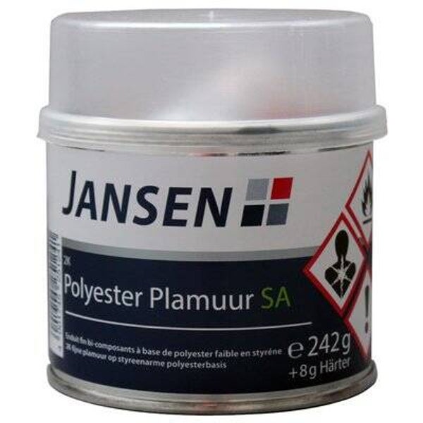 Jansen 2K Polyester Plamuur Sa - 250 Gr