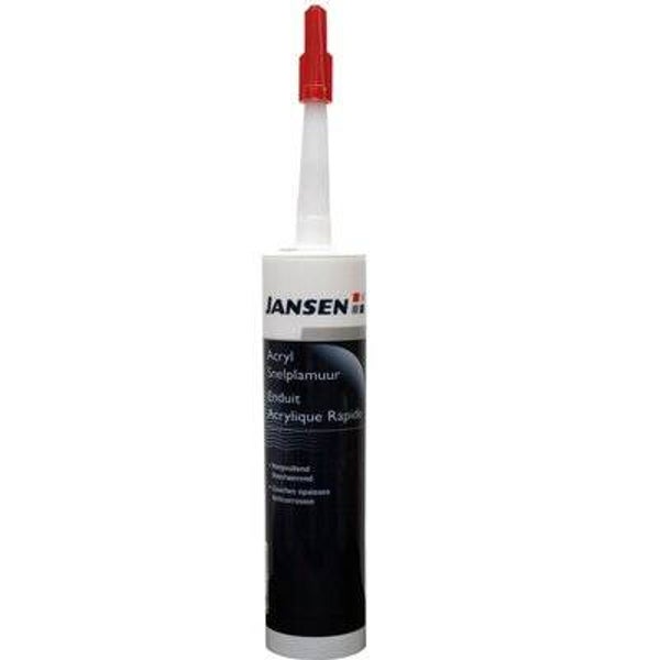 Jansen Acryl Snelplamuur - Koker -600 Gr