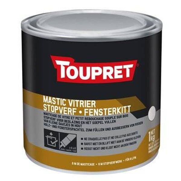 Toupret Stopverf Bruin - 1 Kg