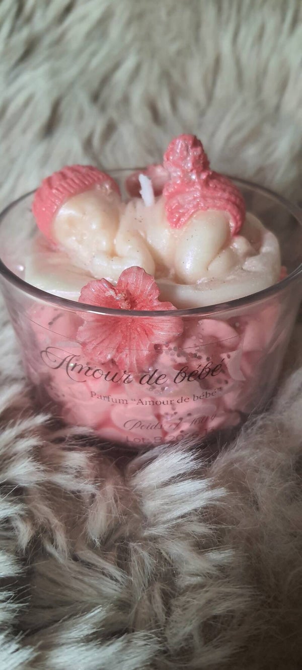 Bougie "Amour de bébé"