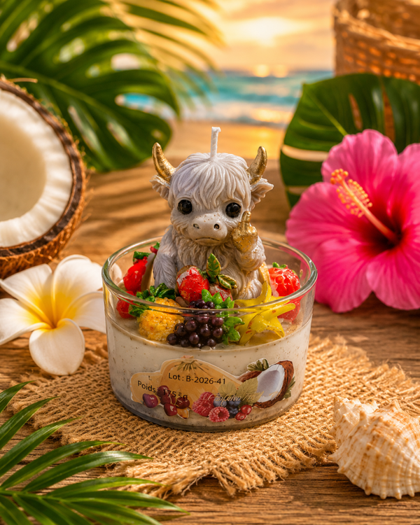 🌴 Bougie parfumée “Pêt de Singe”  🌴