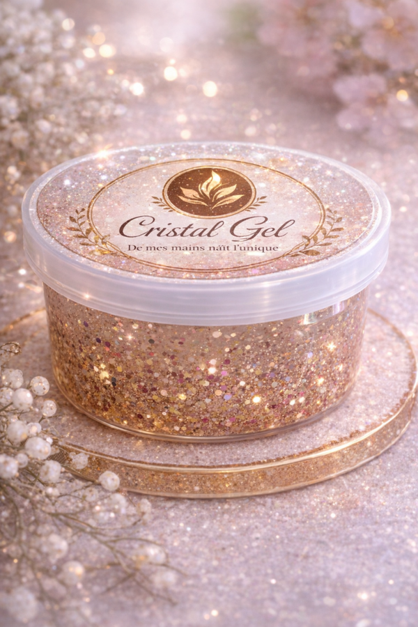 Cristal gel fondant pour brûle-parfum