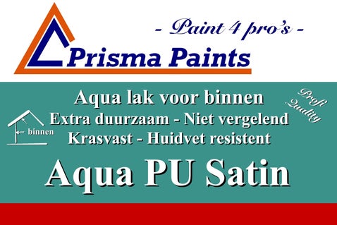 Water gedragen lak