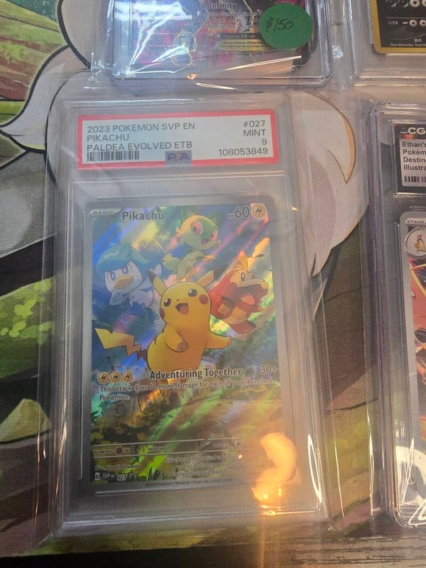 Pikachu 2023 psa 9 027 promo
