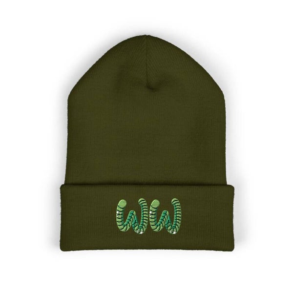 “WW” Embroidered beanie