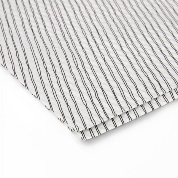 Vloeipapier stripes white-black! (5 vellen)