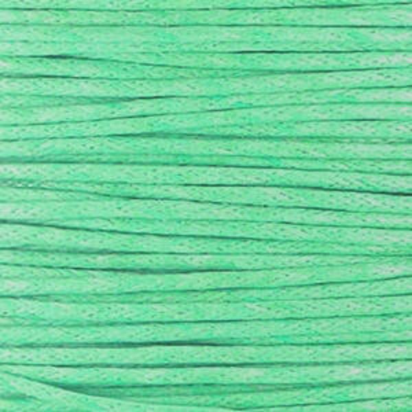 Waxkoord turquoise! (1M)