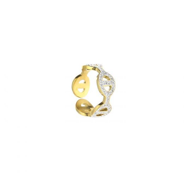 Goodlife sparkle ring - goud