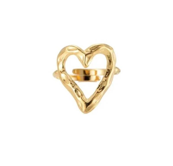 Ring “heartbreaker” - goud