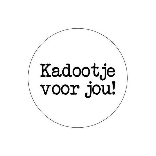 Sluitstickers kadootje voor jou - 5 stuks