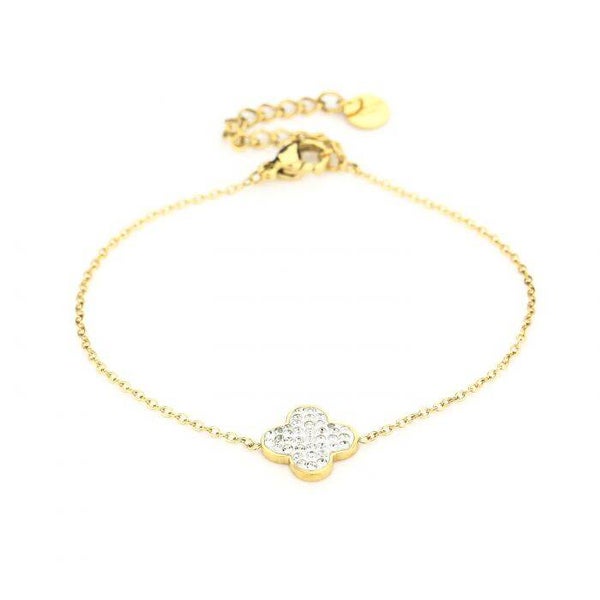 Lucky sparkle armband - goud