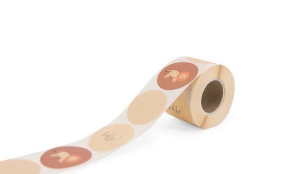 Lion mix sluitstickers! Per 5 stuks