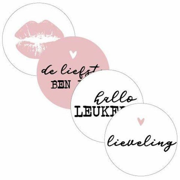 Liefste mix sluitstickers! Per 5 stuks