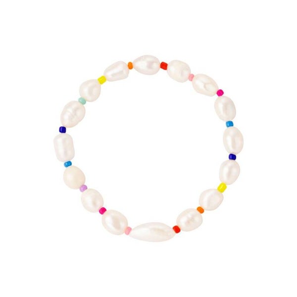 Pearl beaded color bracelet