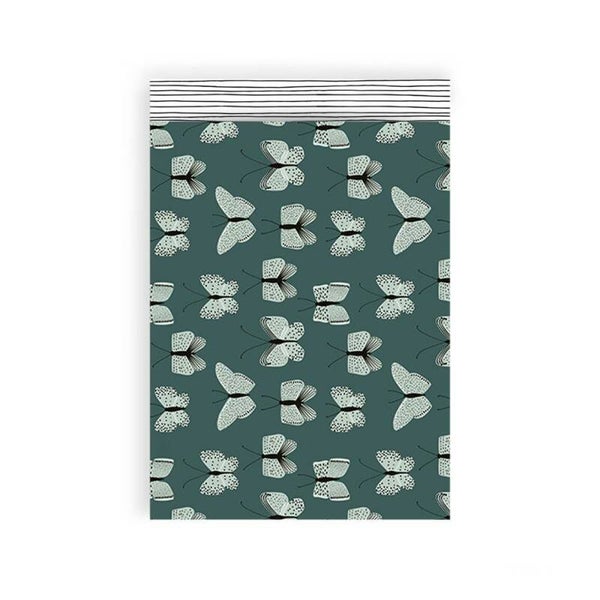 Butterfly green zakjes! (17 x 25)