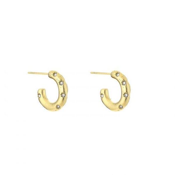 Ella oorbellen - goud