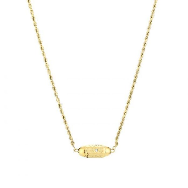 Love box ketting - goud